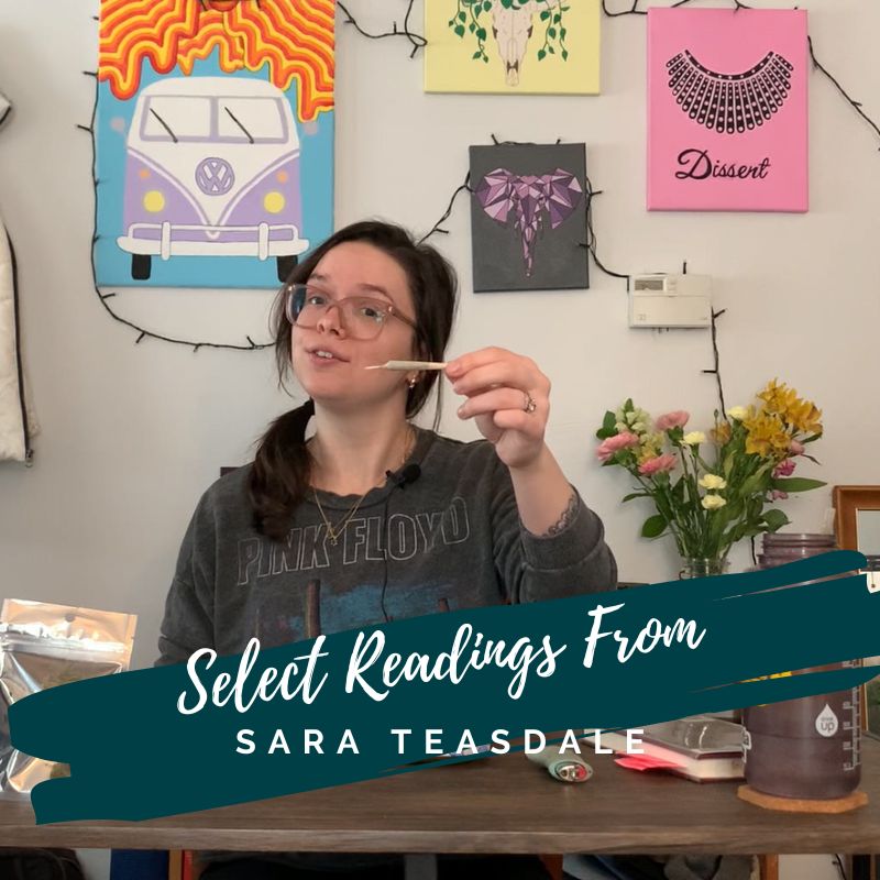 Puffs & Poetry Reads Sara Teasdale (Pt 4)